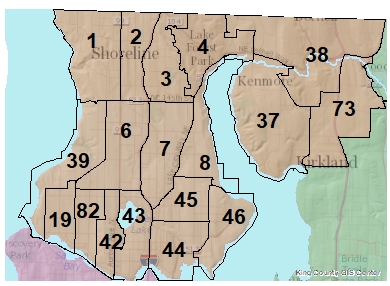 Image map of SE district